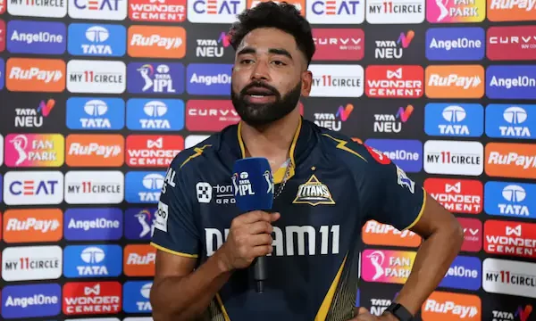 Mohammed Siraj’s Career-Best Spell Restricts SRH to 152 in IPL 2025 Clash Against Gujarat Titans